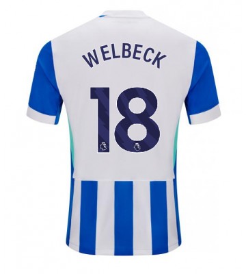 Brighton Danny Welbeck #18 Hjemmebanetrøje 2025-26 Kortærmet